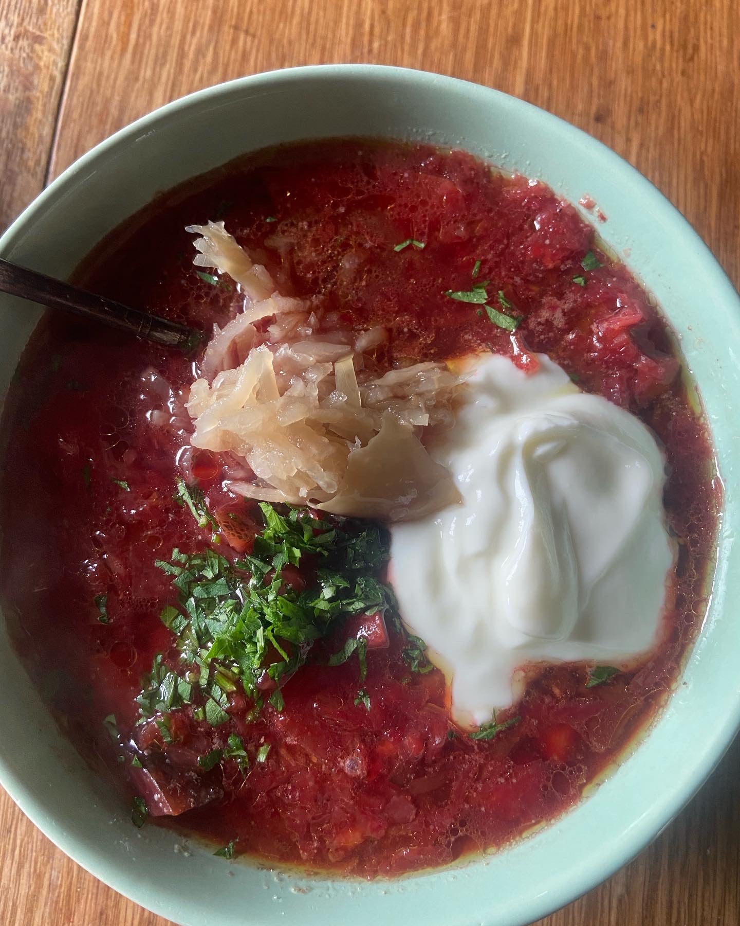 Soup - Roasted Beet Borscht