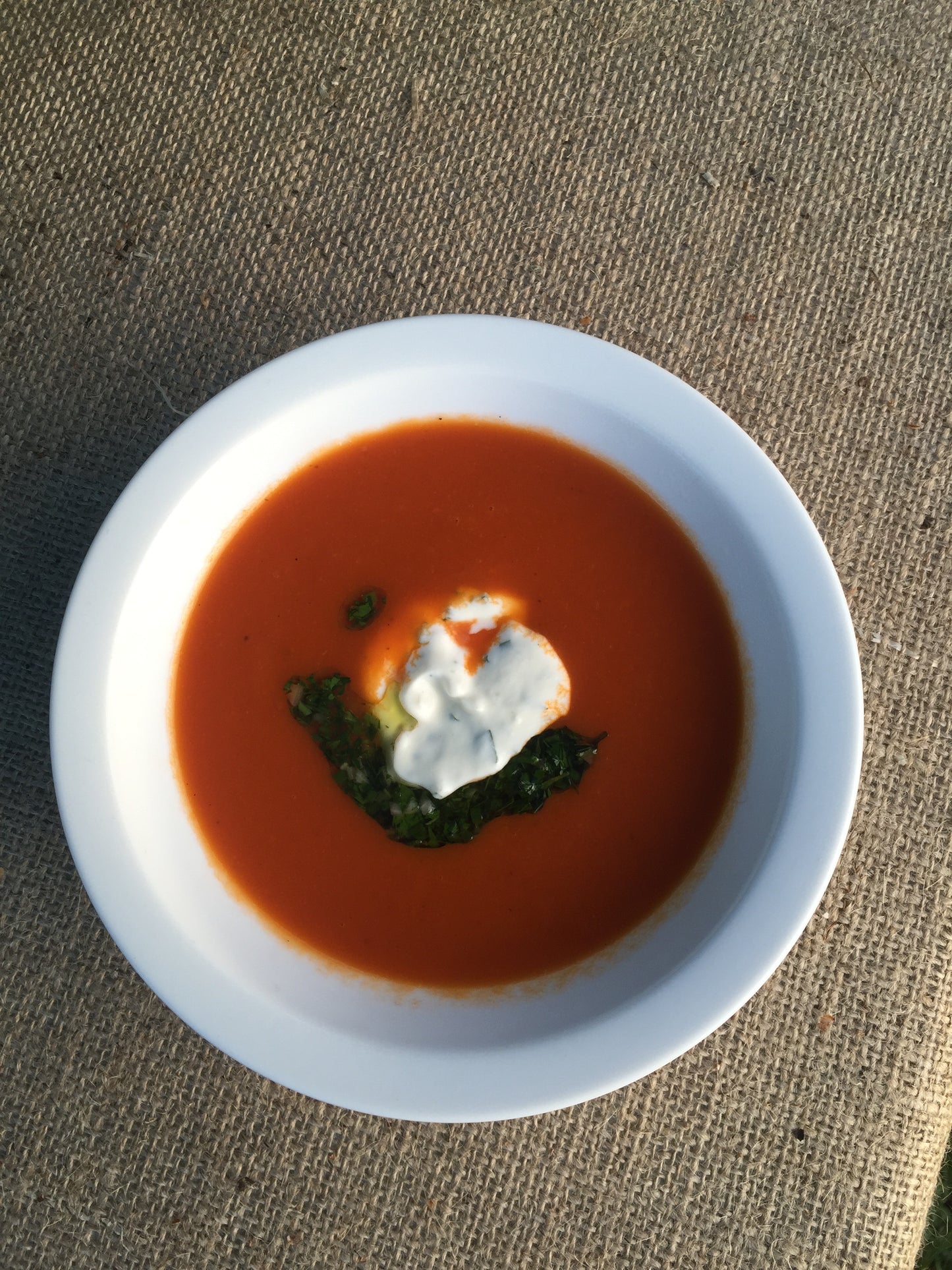 Soup -Roasted Sweet Pepper & Tomato