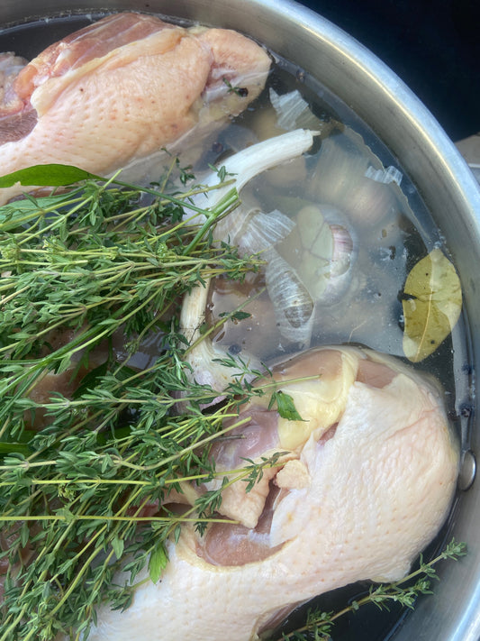 Ellen's Pastured Chicken Broth