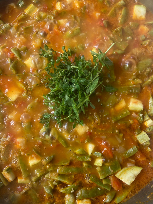 Green Bean Ratatouille