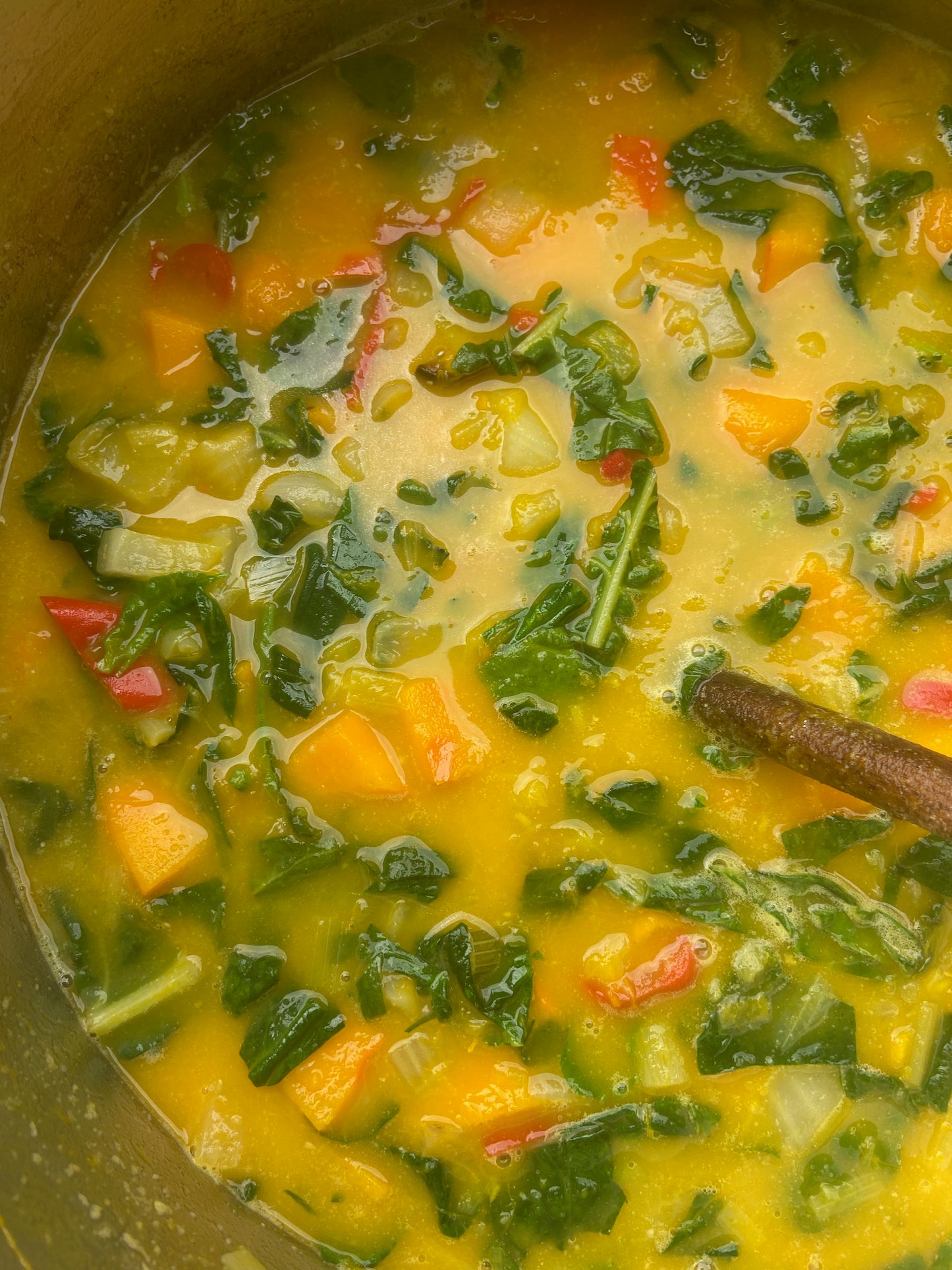 Chunky Thai Squash Soup